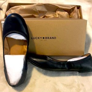 Lucky Brand Black Ballet Flats 8